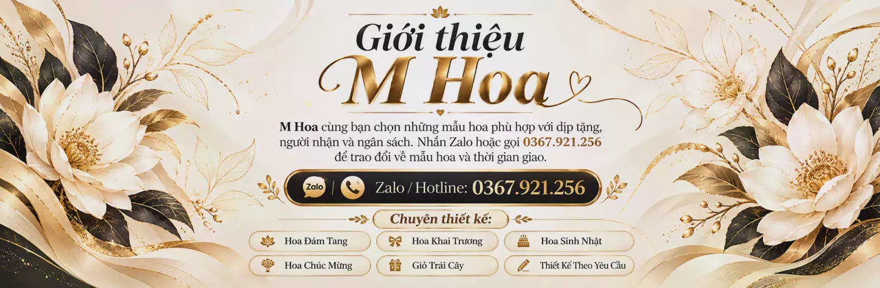 Ảnh bìa Shop hoa tươi Xã Mỏ Cày Vĩnh Long - Hoa gửi trao, tình ở lại